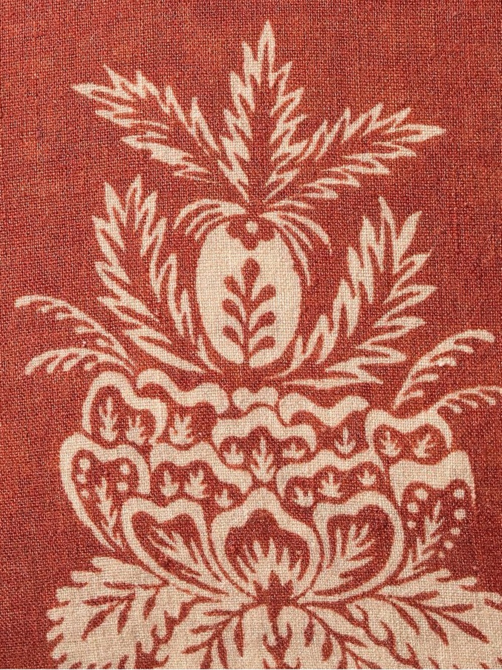 NWT Pottery Barn 100% Linen Amston Vintage Floral Printed Pillow with Insert - Picture 7 of 7